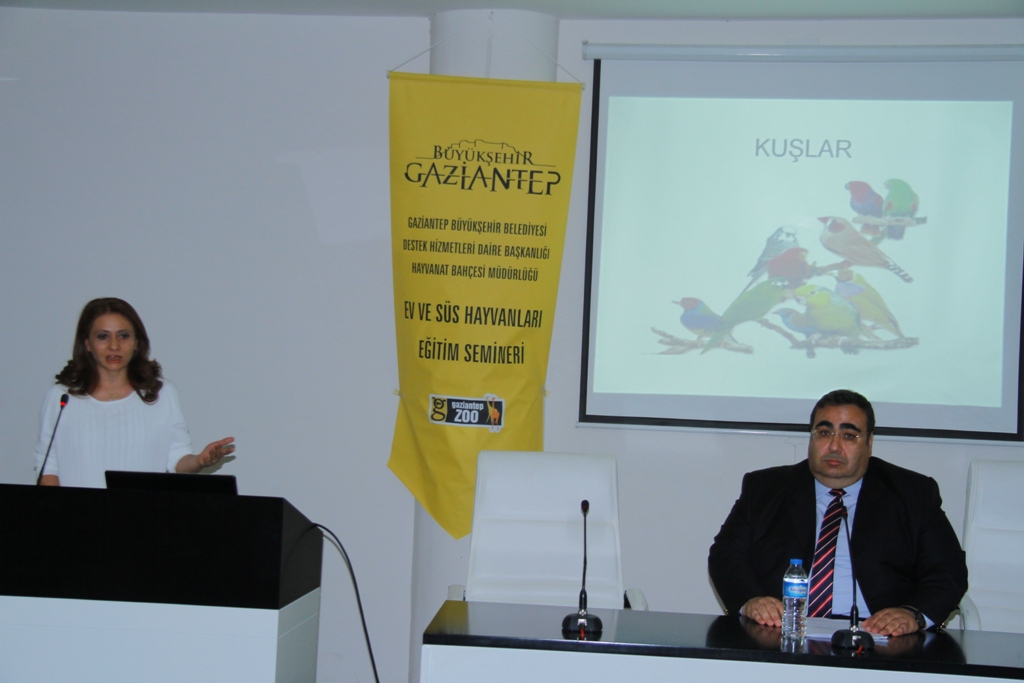 ev sus hayvanlari saticilarina egitim semineri verildi gaziantep buyuksehir belediyesi